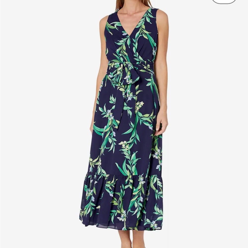 Tommy Bahama Floral Glow Sleeveless Maxi Dress